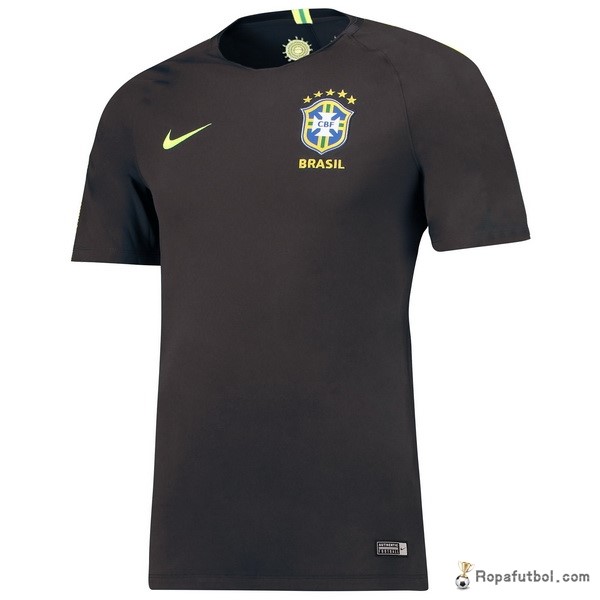 Camiseta Brasil Portero 2018 Negro